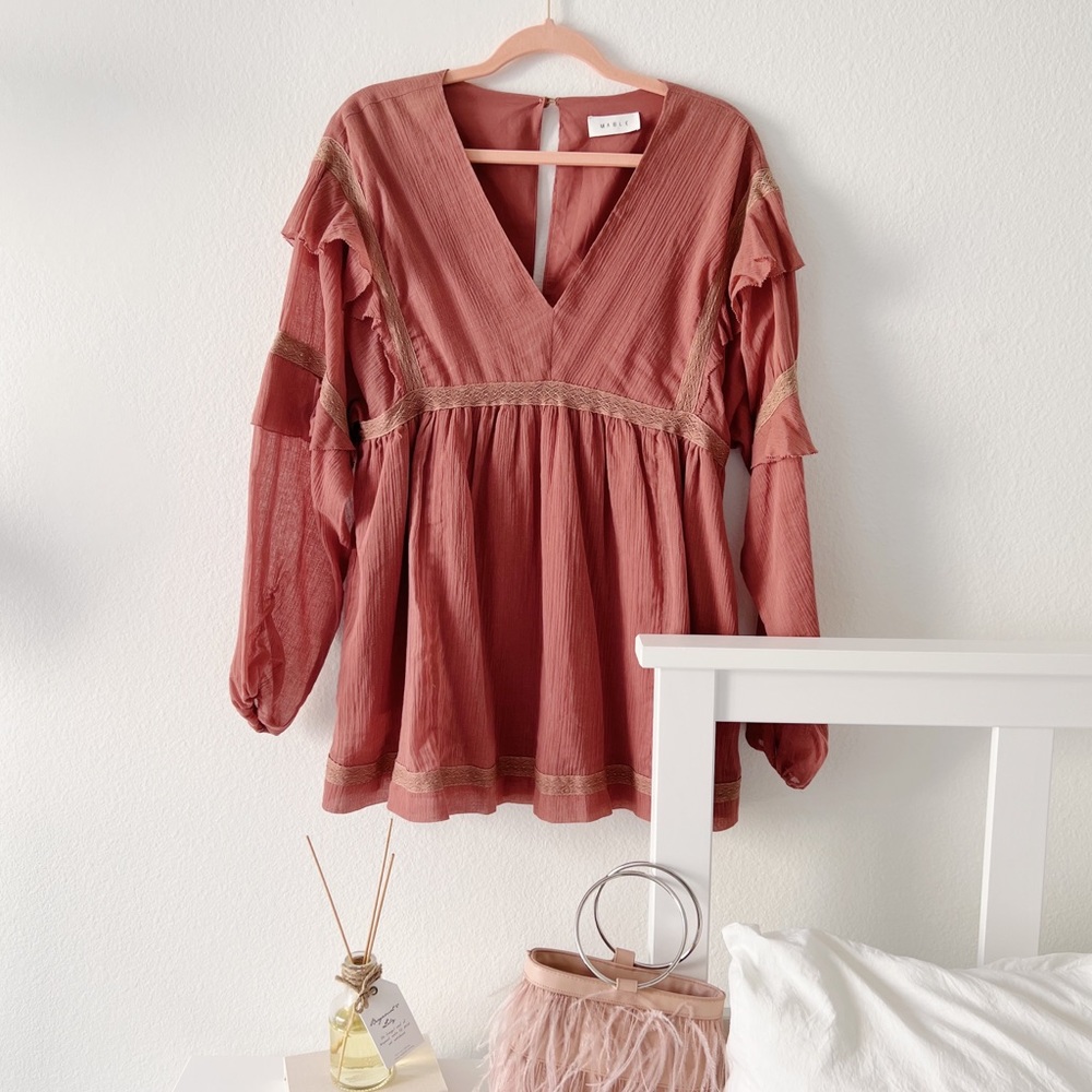 [MABLE] Raspberry Pink Doll Dress